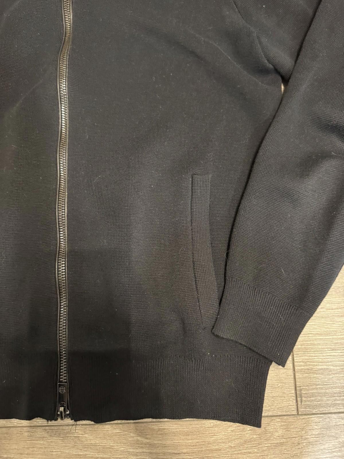 Massimo Dutti Massimo Dutti Sweater Mens Medium Black Full Zip Size US M / EU 48-50 / 2 - 2 Thumbnail