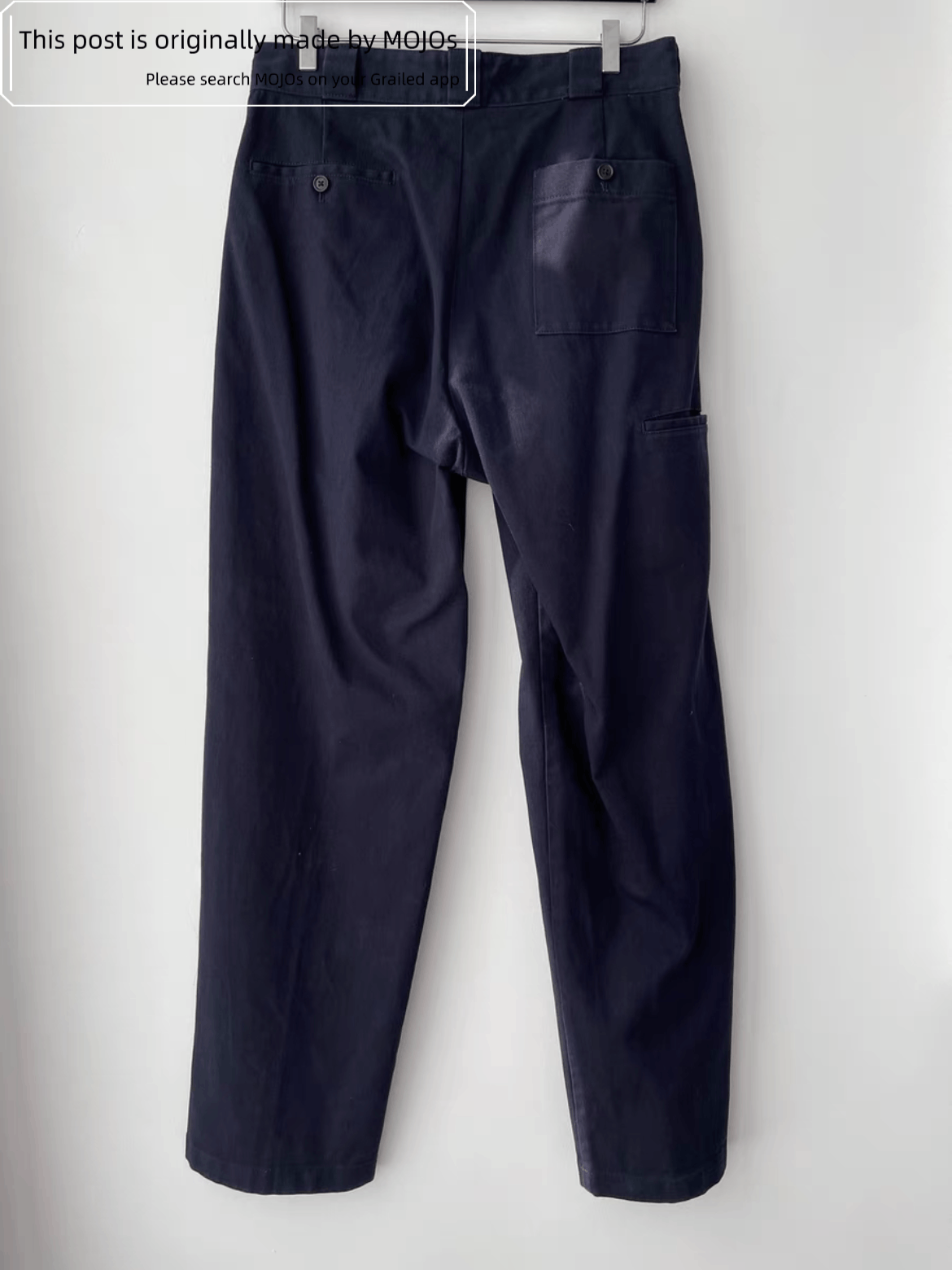 Prada Sz 46 Prada 18AW Rubber Label Straight Leg Pants Size US 30 / EU 46 - 4 Thumbnail