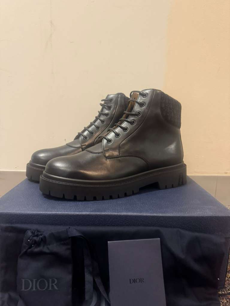 Dior o1rshd1 Oblique jacquard Explorer III Ankle Boot in black 43 Size US 10 / EU 43 - 23 Thumbnail