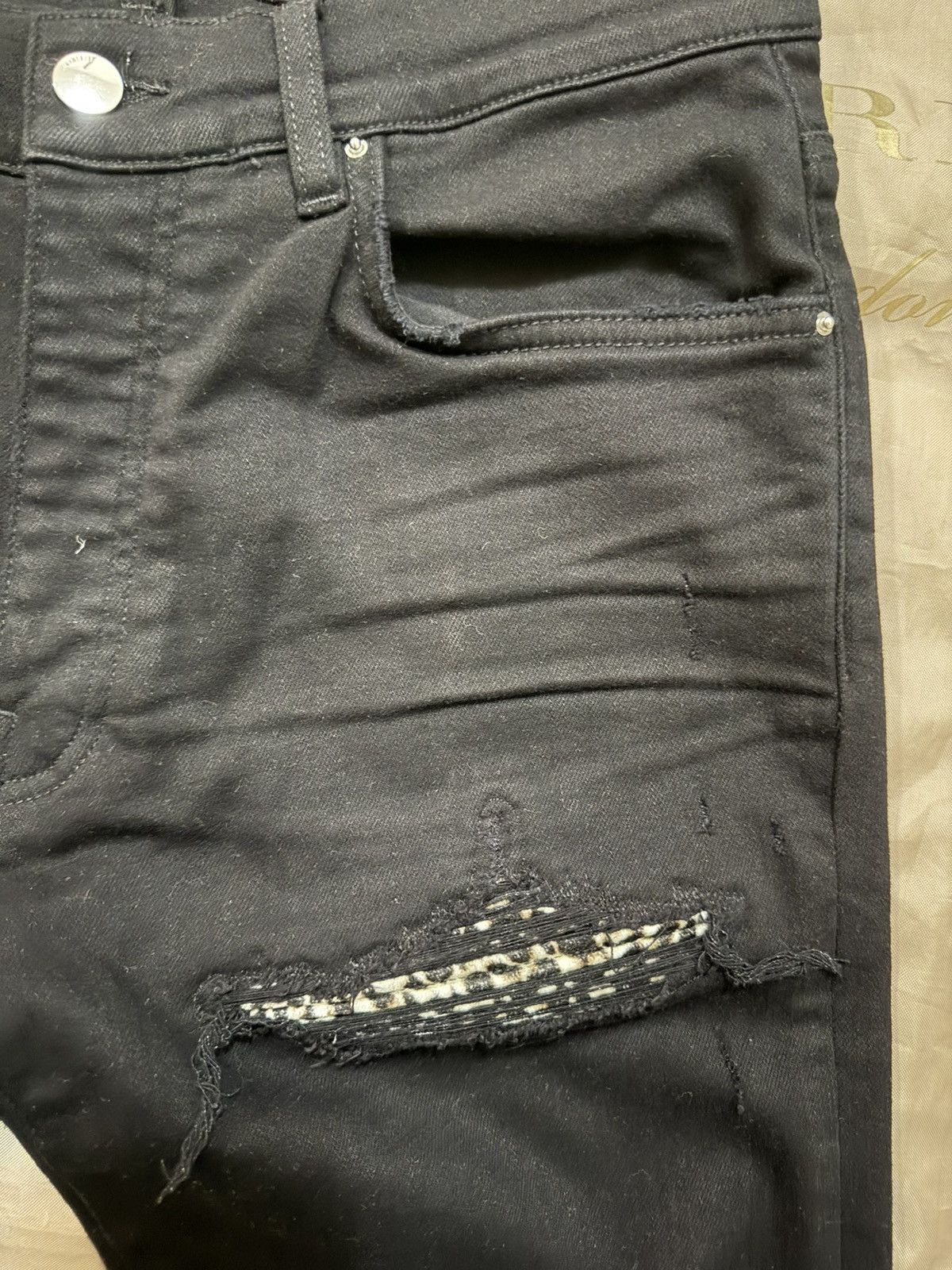 Amiri Amiri Leopard Mx1 Skinny jeans size 30 Size US 30 / EU 46 - 9 Thumbnail