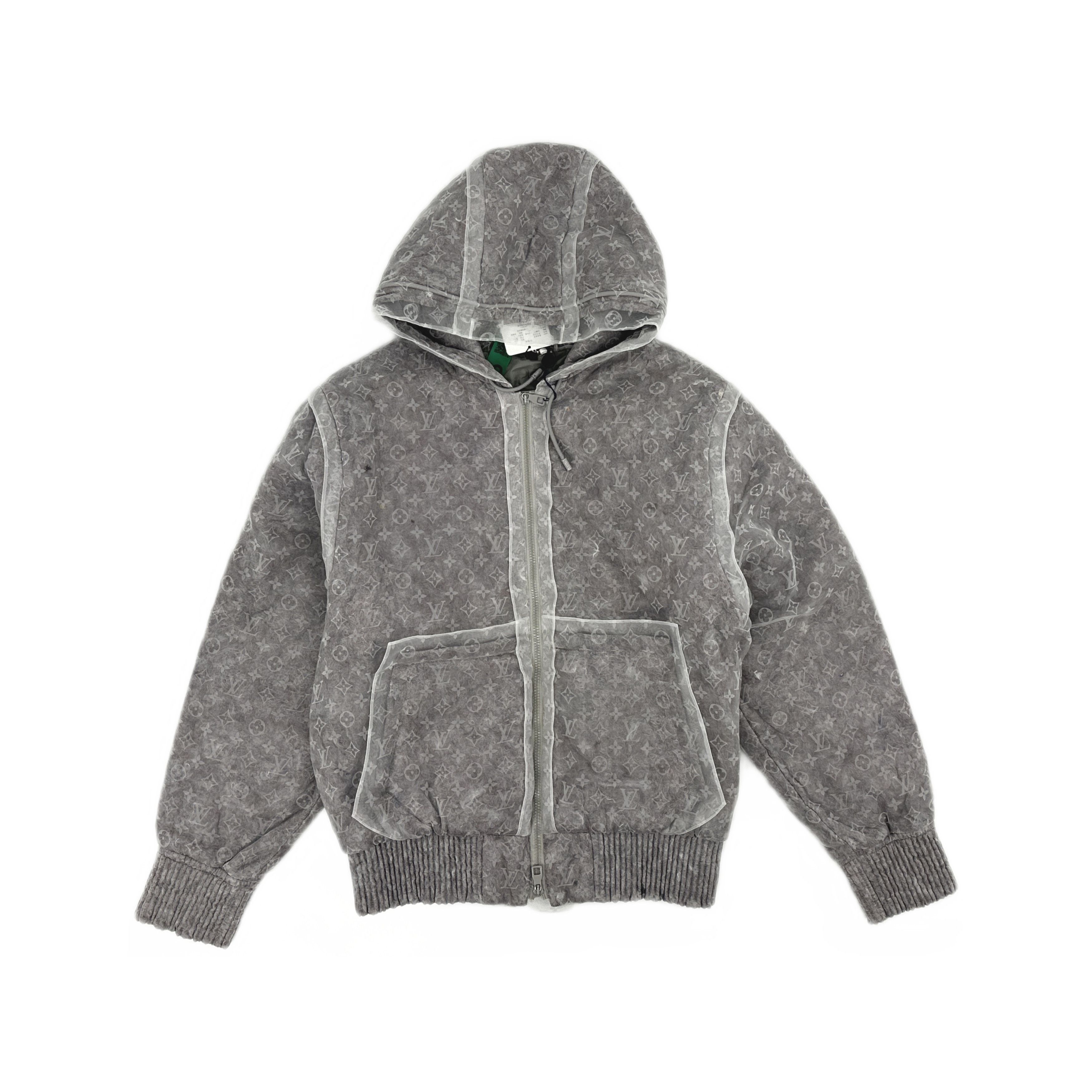 Louis Vuitton Louis Vuitton Monogram Organza Zip Hoodie Size 48 Size US M / EU 48-50 / 2 - 1 Thumbnail