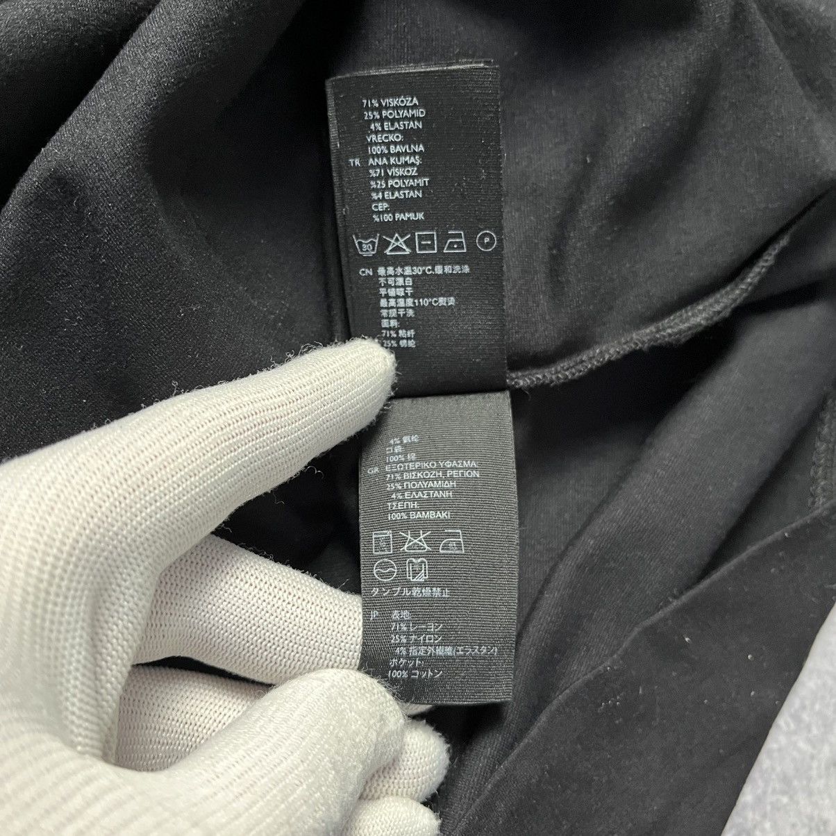 Cos COS Black Belt Pocket Dress Luxury Designer Size XS / US 0-2 / IT 36-38 - 10 Thumbnail