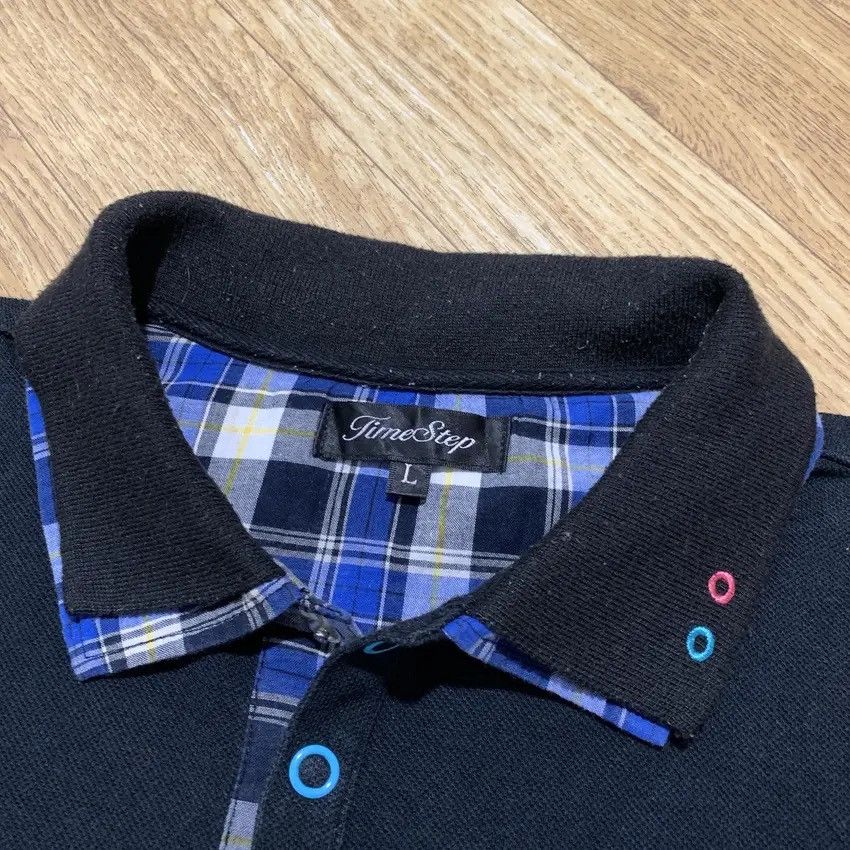 If Six Was Nine × Japanese Brand × Le Grande Bleu (L.G.B.) 2000s Time Step Outbrust Layered Vkei Lgb Gothic Y2K Polo Size US L / EU 52-54 / 3 - 4 Thumbnail