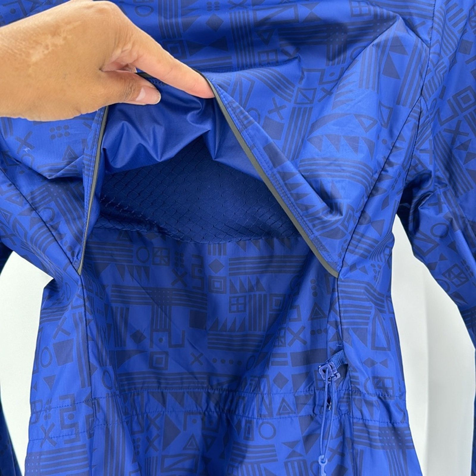 Adidas adidas Tokyo Print Running Jacket blue black longline size S Size M / US 6-8 / IT 42-44 - 10 Thumbnail