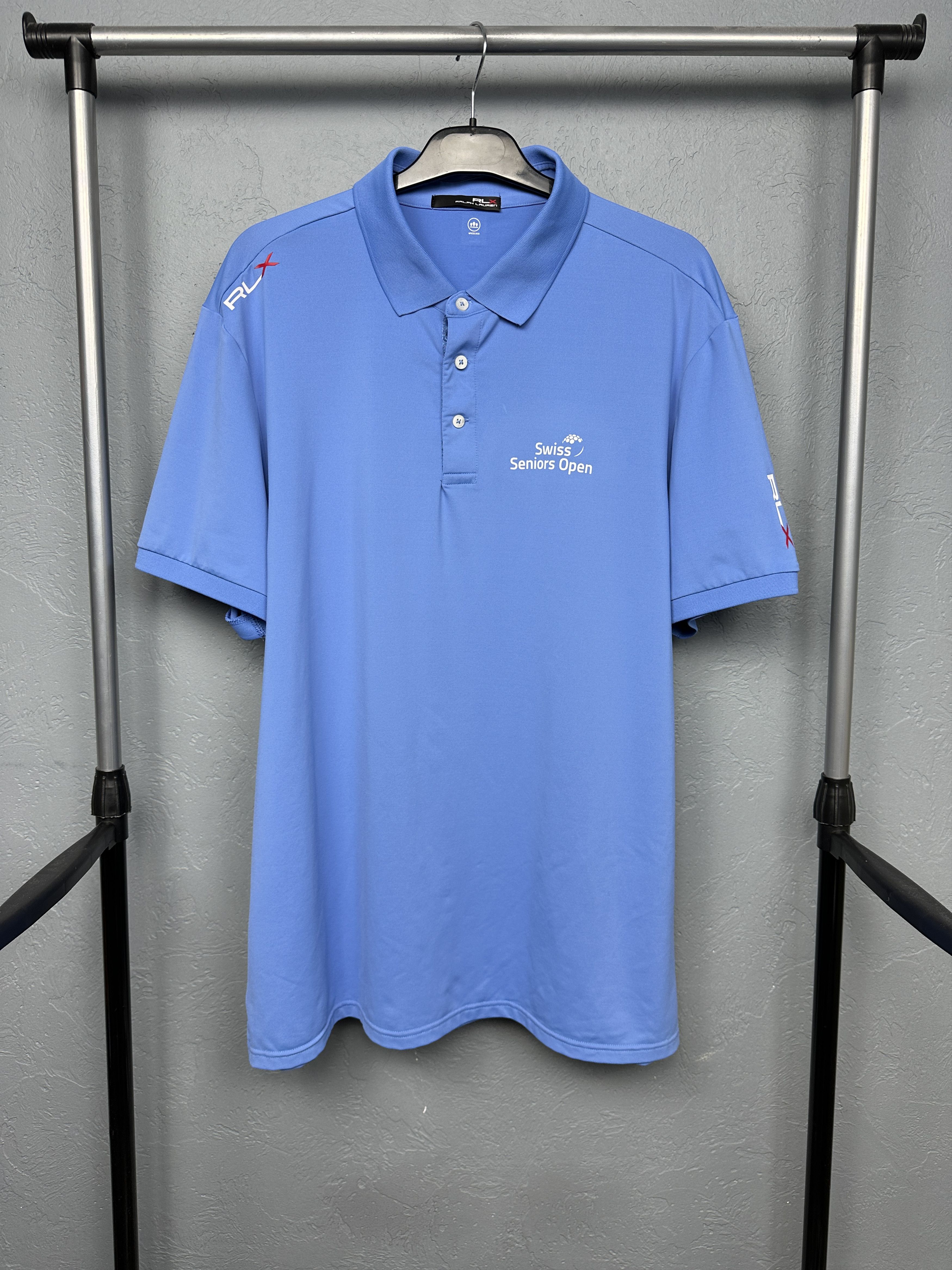 Polo Ralph Lauren Polo Ralph Lauren X Rlx Mens Polo Shirt Swiss Seniors Open Size US XL / EU 56 / 4 - 1 Thumbnail
