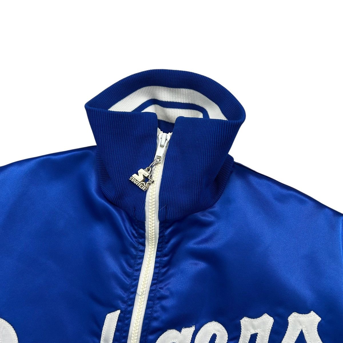 MLB VTG 90s Los Angeles Dodgers STARTER SATIN JACKET DUGOU Size US M / EU 48-50 / 2 - 3 Thumbnail