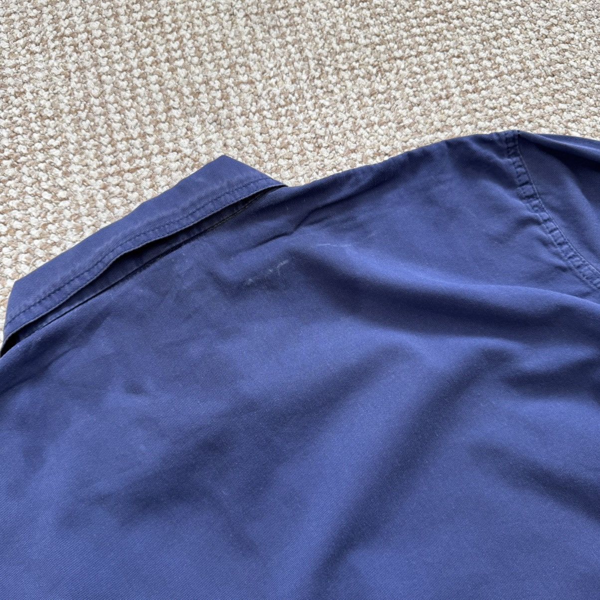 Le Laboureur French vintage faded sanfor work chore stained worn jacket Size US XL / EU 56 / 4 - 10 Thumbnail