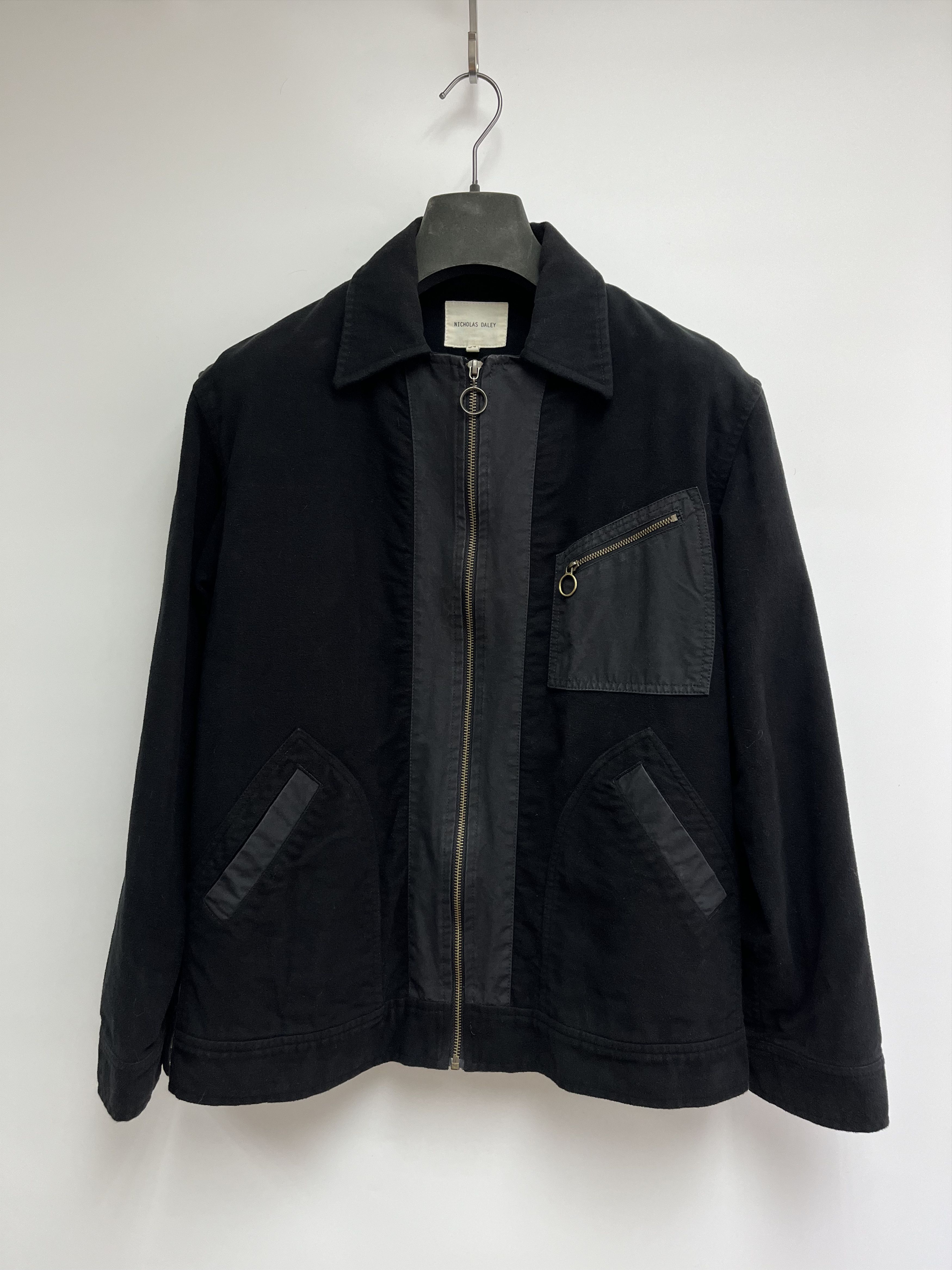 Nicholas Daley NICHOLAS DALEY MOLESKIN WORKER JACKET Size US S / EU 44-46 / 1 - 1 Thumbnail