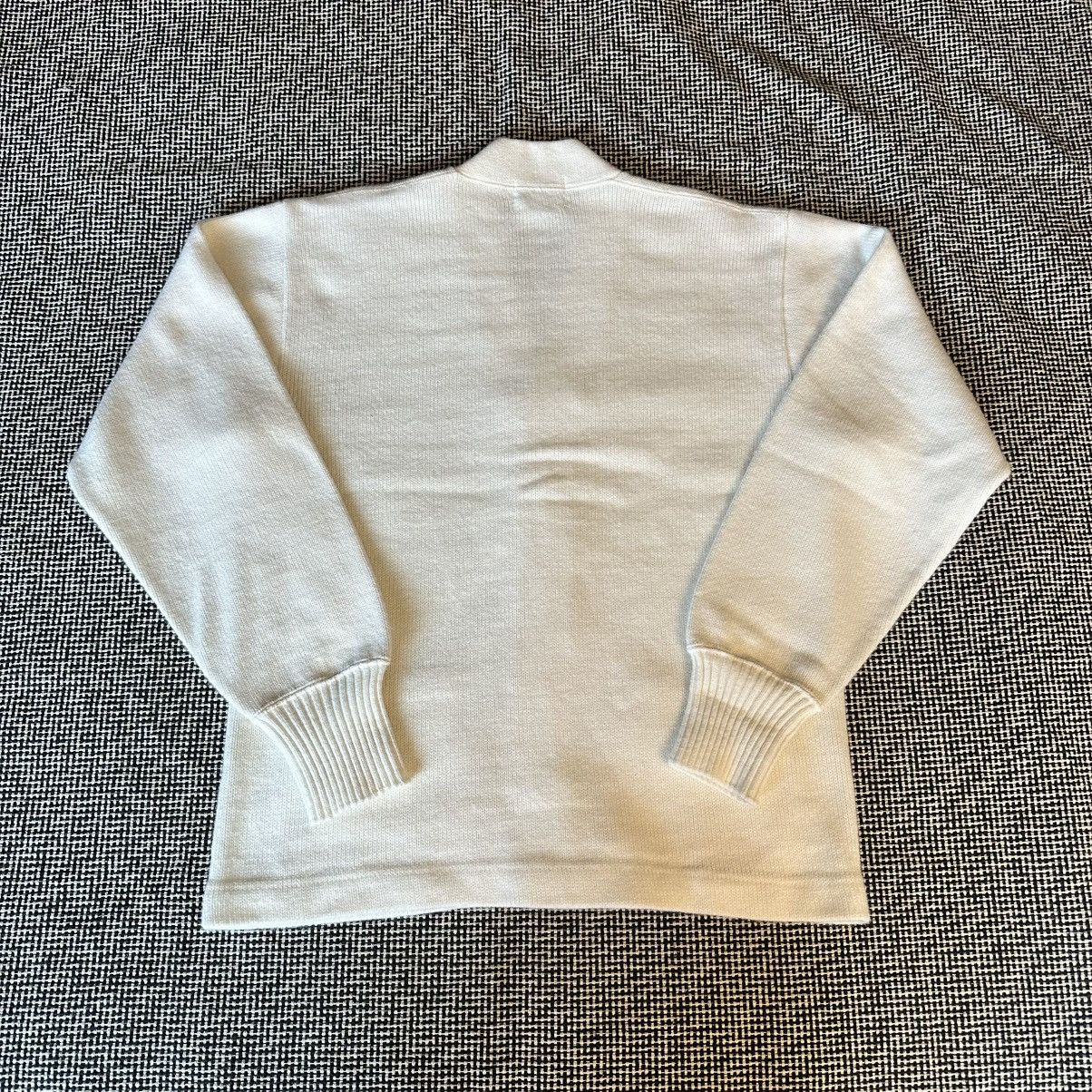 Other Vintage 100% Virgin Orlon White Knitted Cardigan Sweater Size US M / EU 48-50 / 2 - 4 Thumbnail