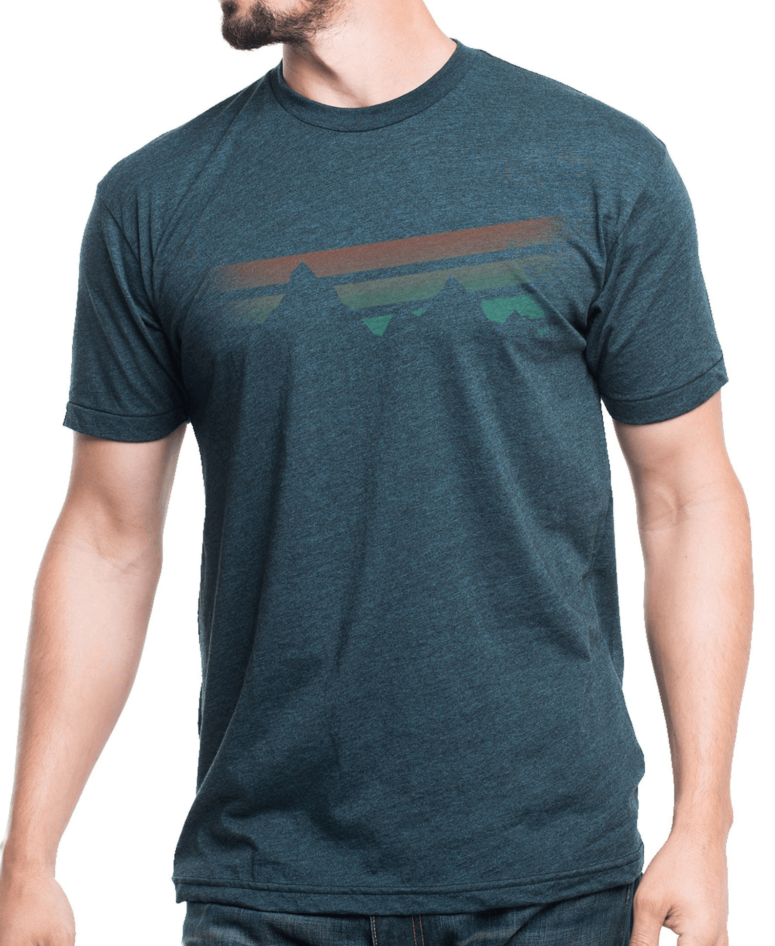 Designer × Vintage Mountain Fade Graphic Tee Size US XL / EU 56 / 4 - 2 Thumbnail