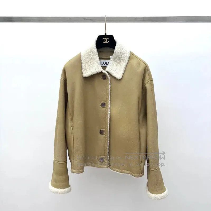 Loewe Loewe Khaki Women's Jacket . Size L / US 10 / IT 46 - 1 Thumbnail