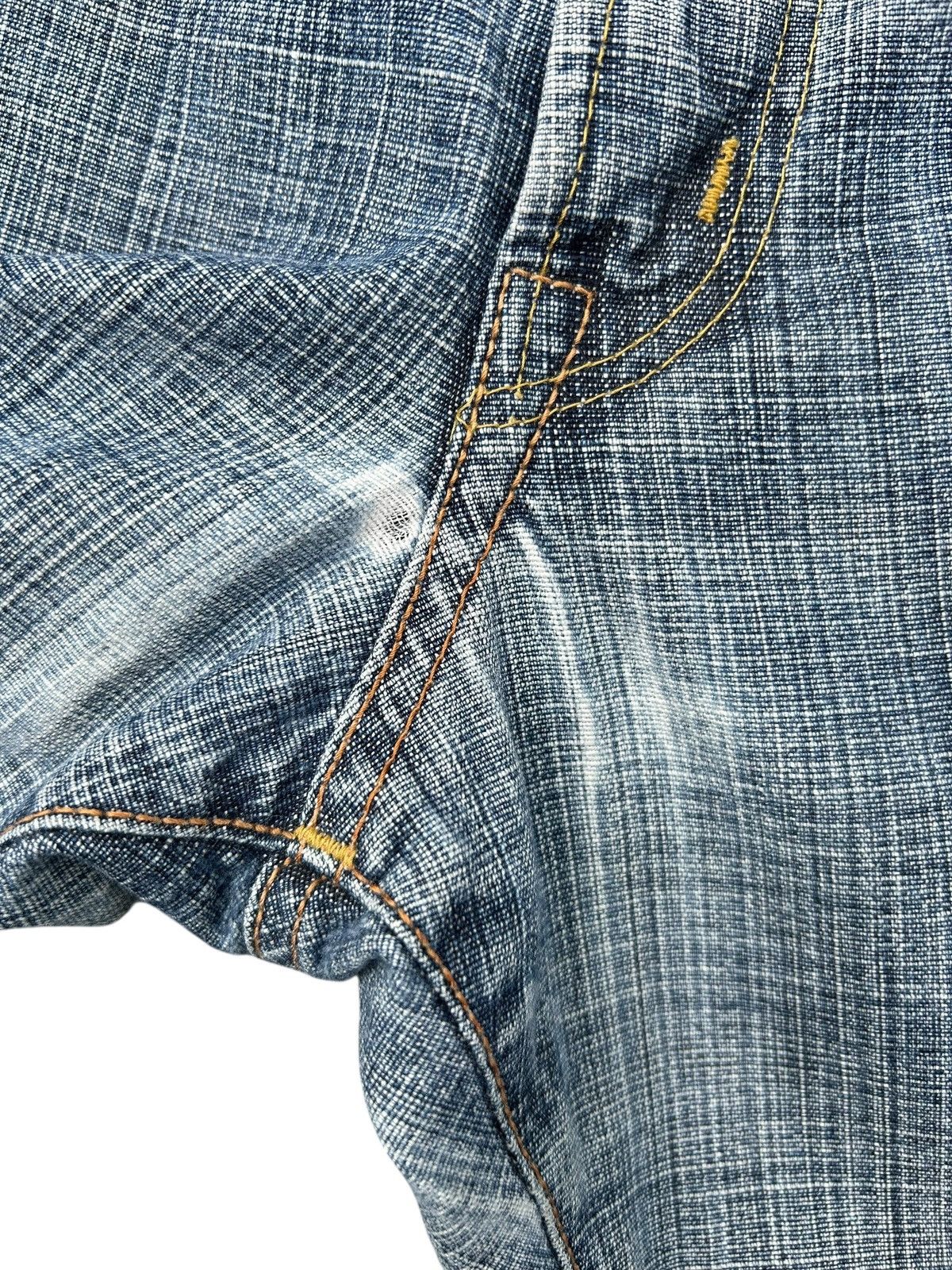 Kapital Vintage Edwin Selvedge Distressed Japanese Brand Denim jeans Size US 31 - 9 Thumbnail