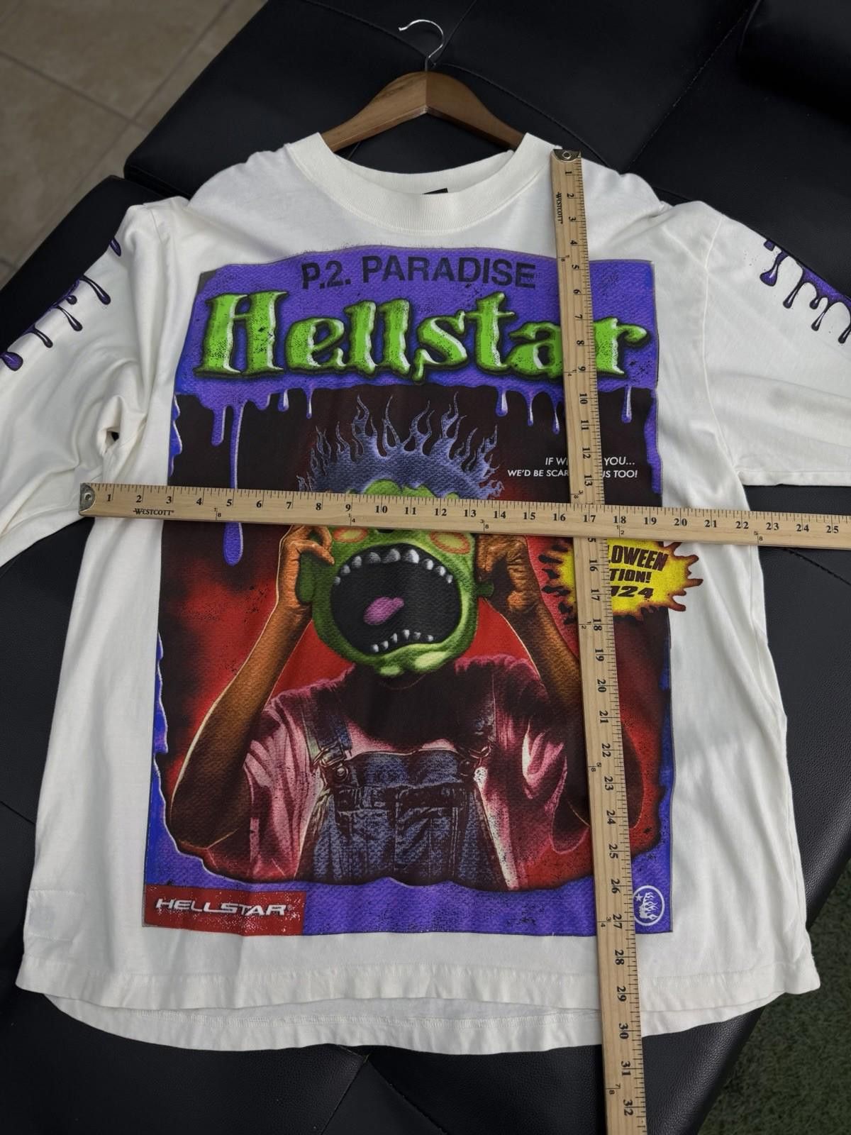 HELLSTAR Hellstar Zombie Long Sleeve Shirt Halloween 2024 Large Size US L / EU 52-54 / 3 - 6 Thumbnail