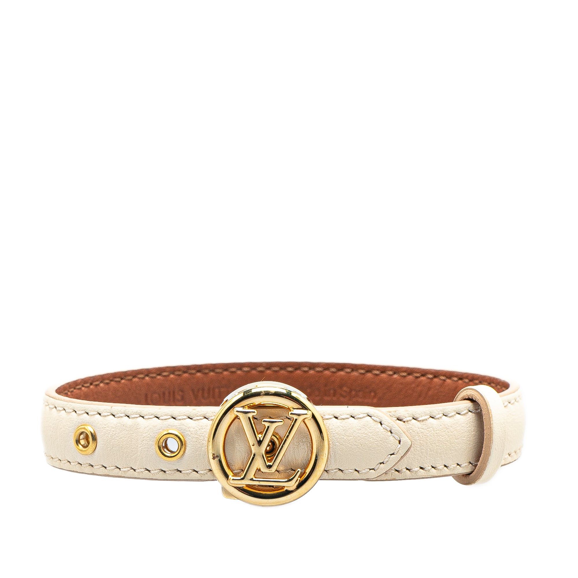 Louis Vuitton Louis Vuitton Bangle Monogram Cuff Nanogram