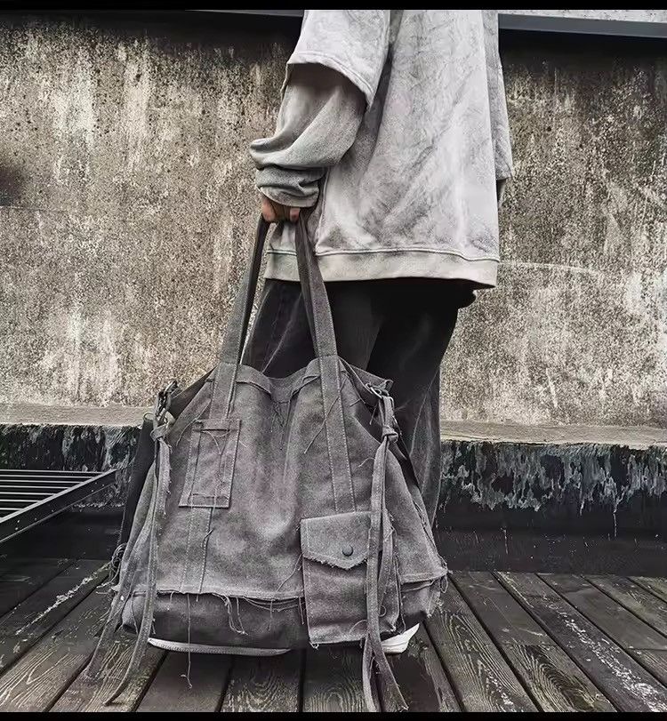 Japanese Brand Canvas Shoulder Bag Size ONE SIZE - 3 Thumbnail