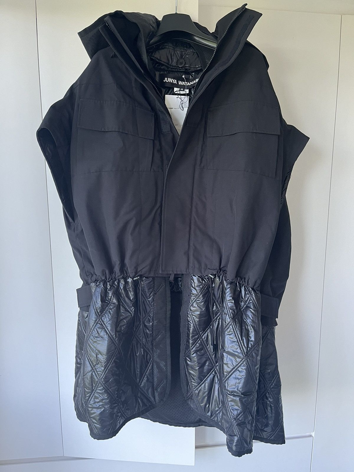Junya Watanabe BNWT Junya Watanabe quilted panel cape coat Size US XS / EU 42 / 0 - 4 Thumbnail