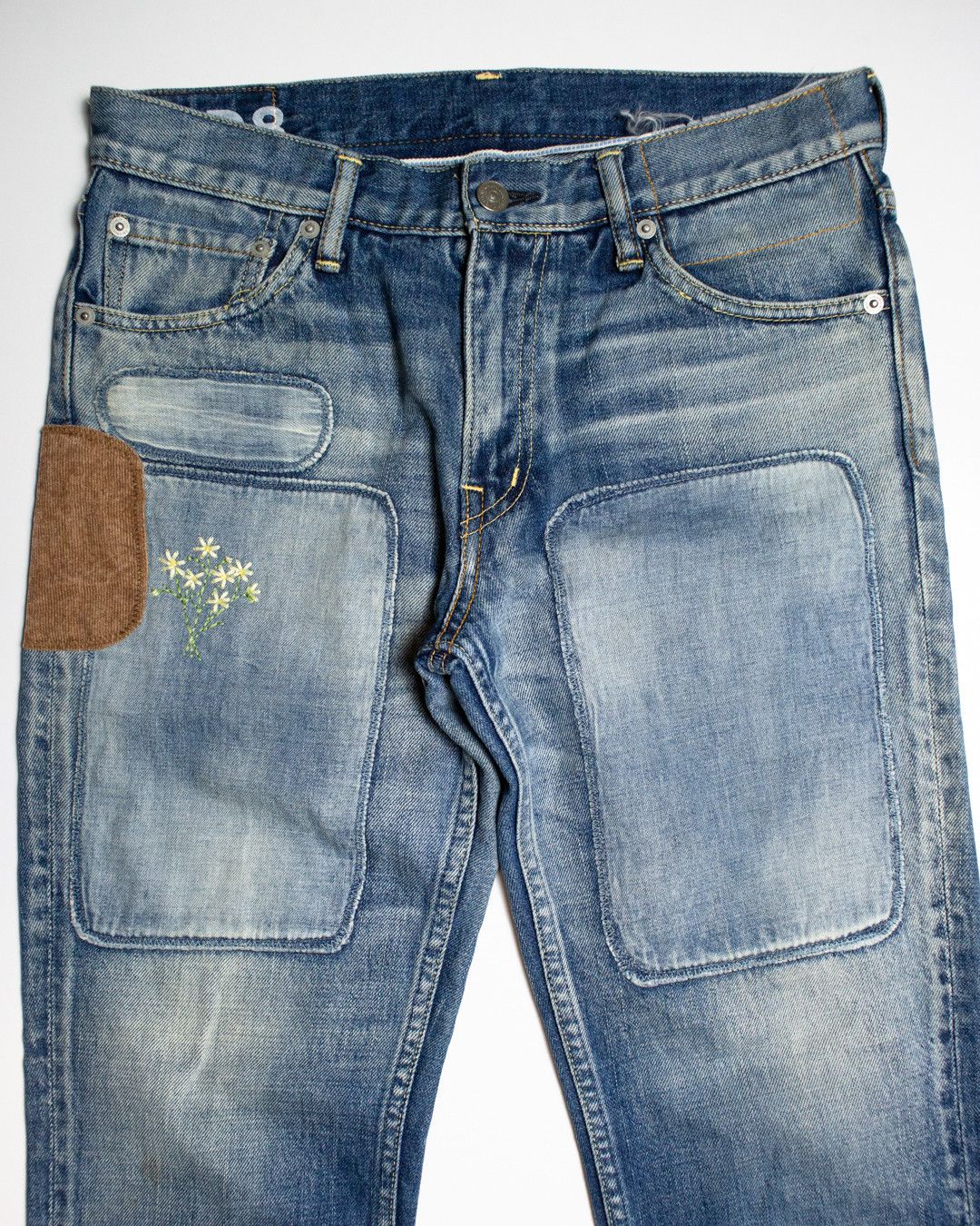 Visvim 03D8 PATCHWORK DENIM Size US 30 / EU 46 - 3 Thumbnail