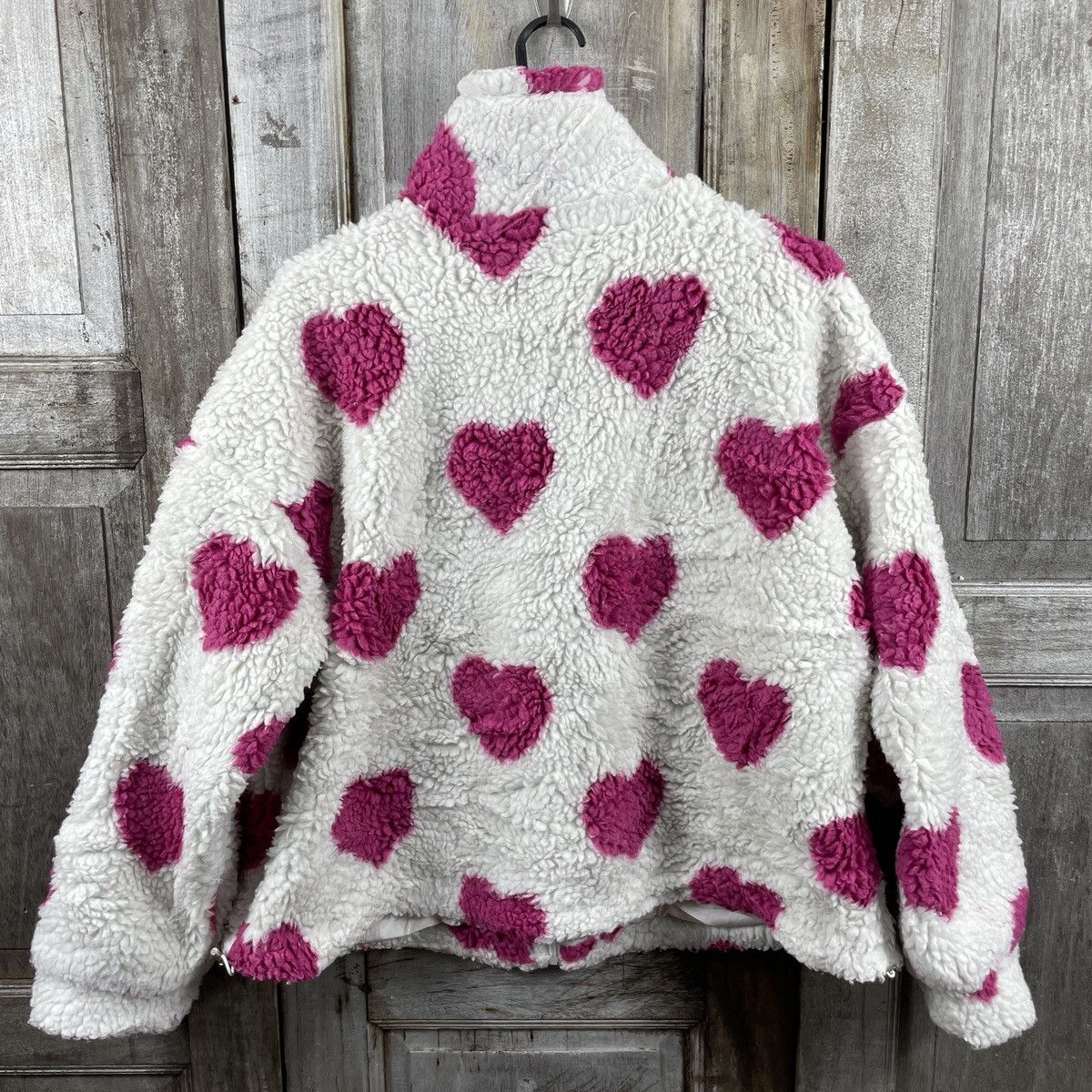 Japanese Brand × Shein Japanese Brand Shein Sherpa Fleece Jacket Size L / US 10 / IT 46 - 2 Thumbnail