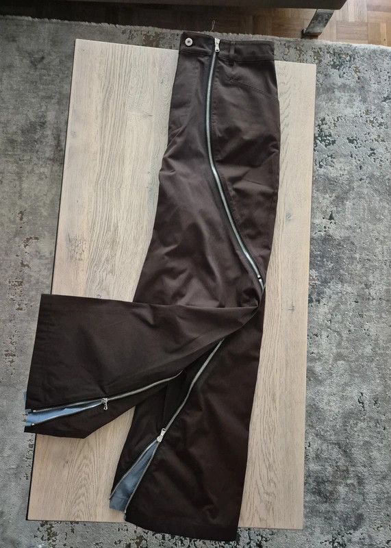 FFFPOSTALSERVICE FFFPOSTALSERVICE 3-Way Zip Trouser in Brown/Blue Size US 36 / EU 52 - 1 Thumbnail