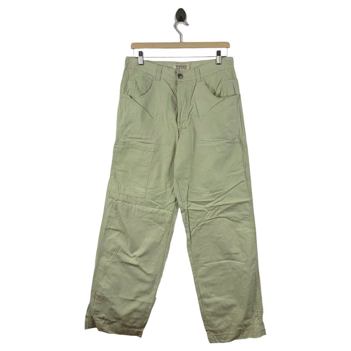 Versace VERSACE JEANS COUTURE single pocket cargo pants Size US 30 / EU 46 - 1 Thumbnail