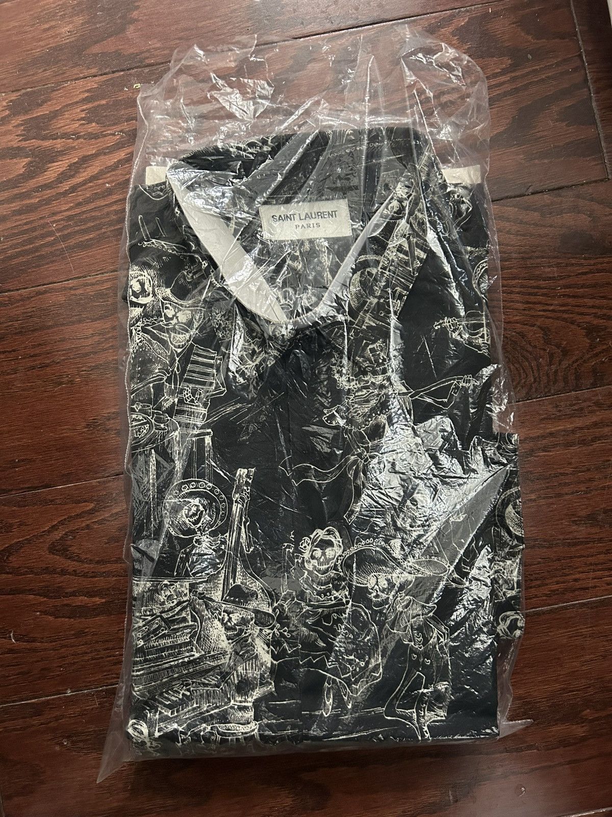 Saint Laurent Paris Saint Laurent “Day of the Dead” Size US S / EU 44-46 / 1 - 1 Thumbnail