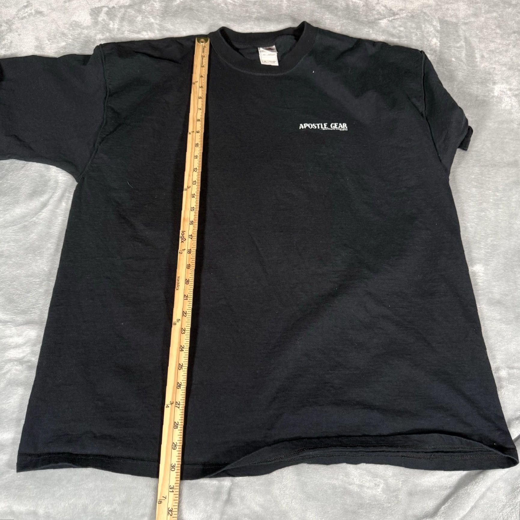 Vintage VINTAGE Jesus T Shirt Mens 2XL Corinthians Y2K Black Shirt Mens 2XL Graphic Print Crew Neck Short Sleeve Retro Jesus Shirt Mens Black Size US XXL / EU 58 / 5 - 8 Thumbnail