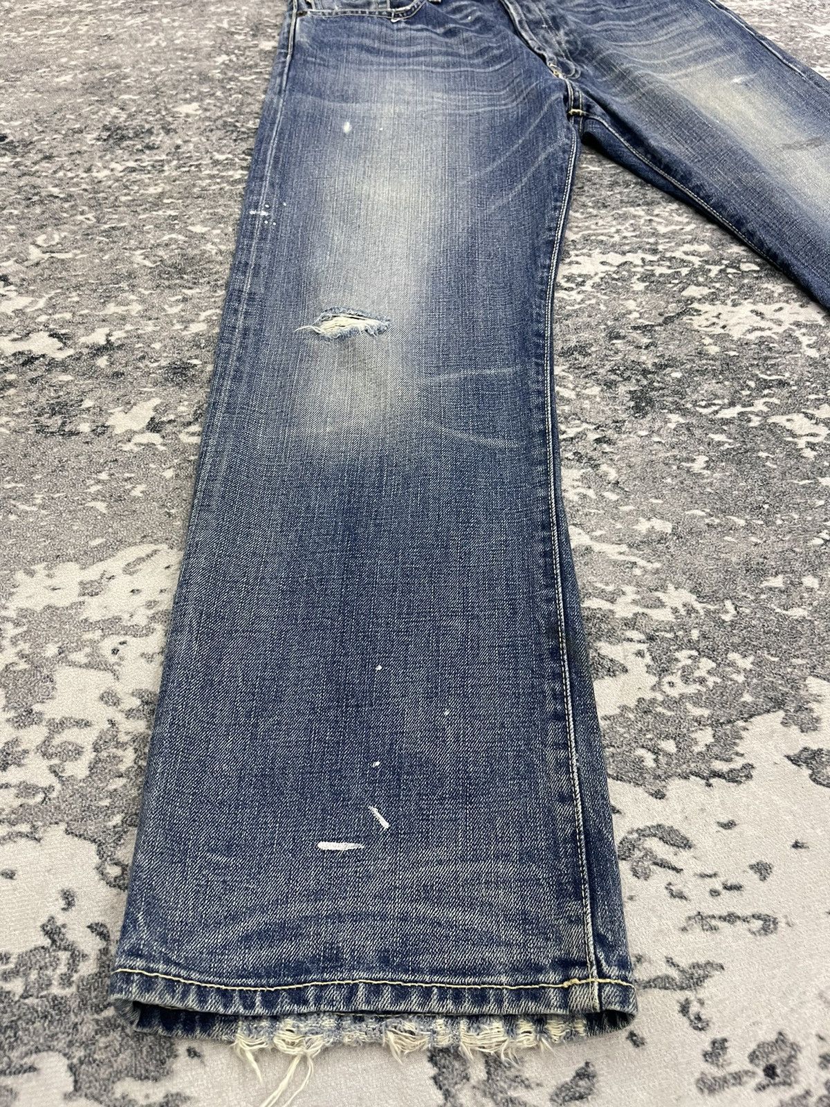 Vintage Vintage Ezra Fitch Salvage Denim Selvedge Size US 30 / EU 46 - 2 Thumbnail