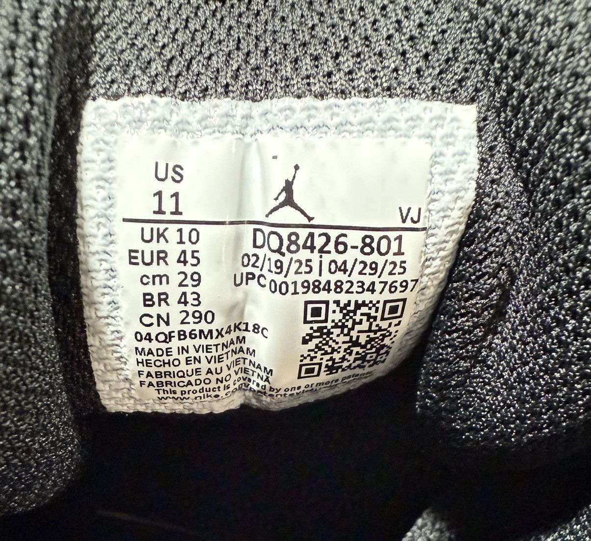 Jordan Brand Jordan 1 Mid Black Toe Starfish Size 11M/12.5W Size US 11 / EU 44 - 8 Thumbnail