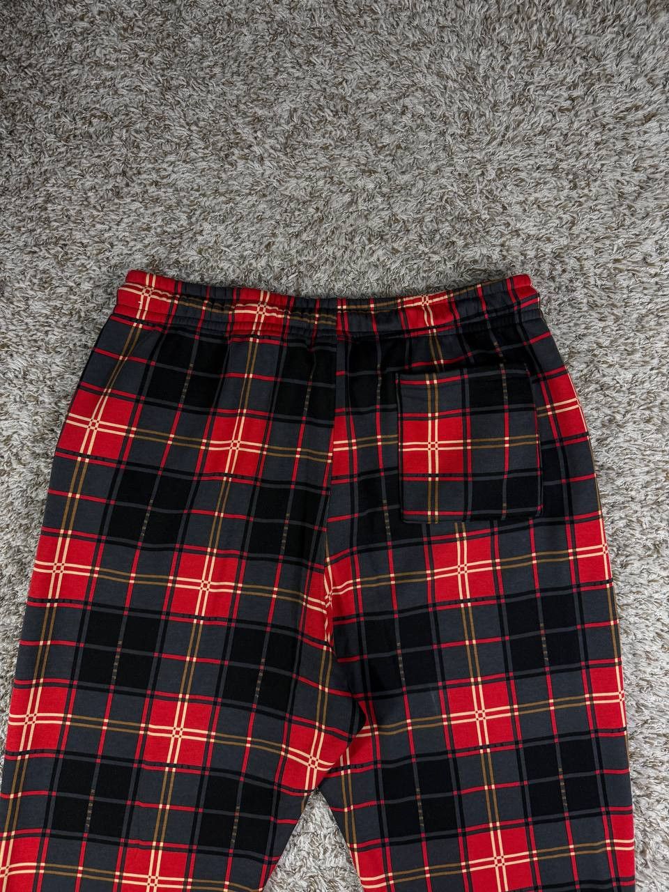 Nike Jordan Essential Festive Plaid Fleece Sweatpants DV9388-612 Size US 38 / EU 54 - 10 Thumbnail