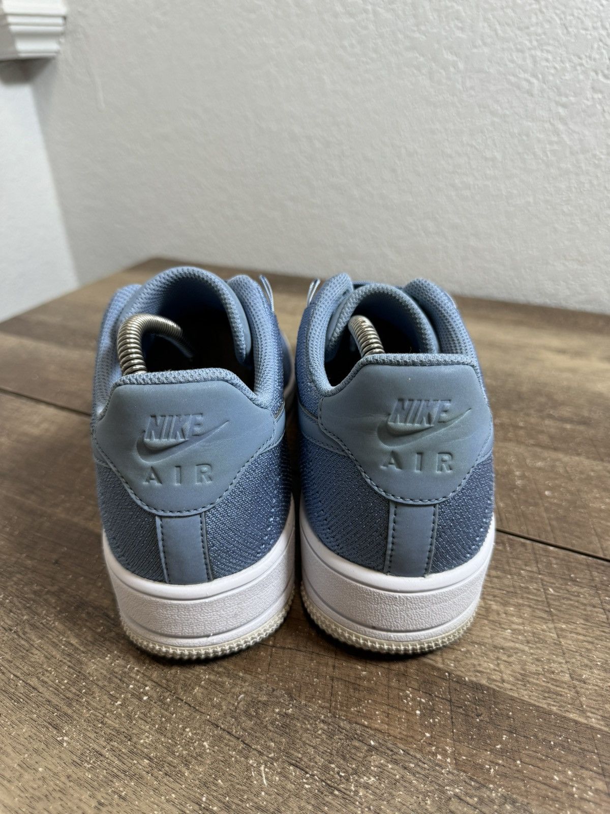 Nike Nike Air Force 1 Ultra Flyknit Low Work Blue Mens Size 9.5 Size US 9.5 / EU 42-43 - 4 Thumbnail
