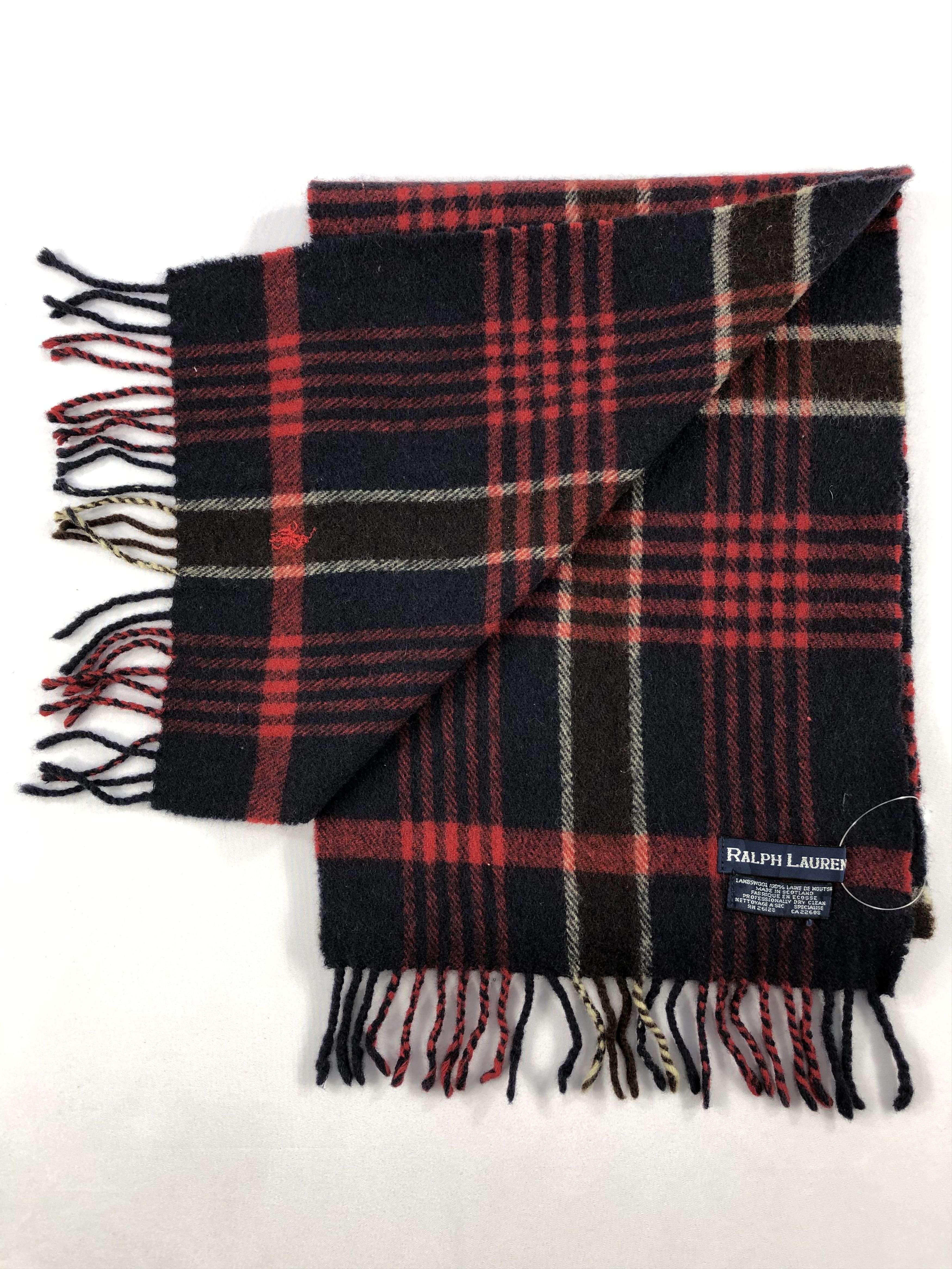 Ralph Lauren Vintage Ralph Lauren Scarf/Muffler/Neckwear MF1827 Size ONE SIZE - 4 Thumbnail