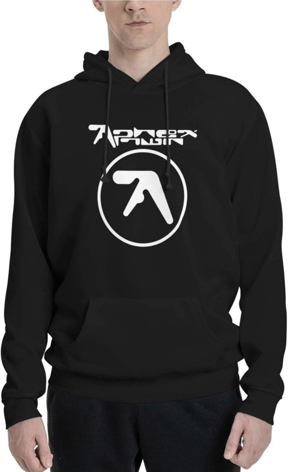Vintage Aphex Twin Black Hoodie Medium Size US M / EU 48-50 / 2 - 1 Thumbnail