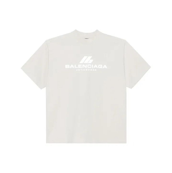Balenciaga Balenciaga Activewear Logo Oversized T-Shirt Size US XL / EU 56 / 4 - 1 Thumbnail