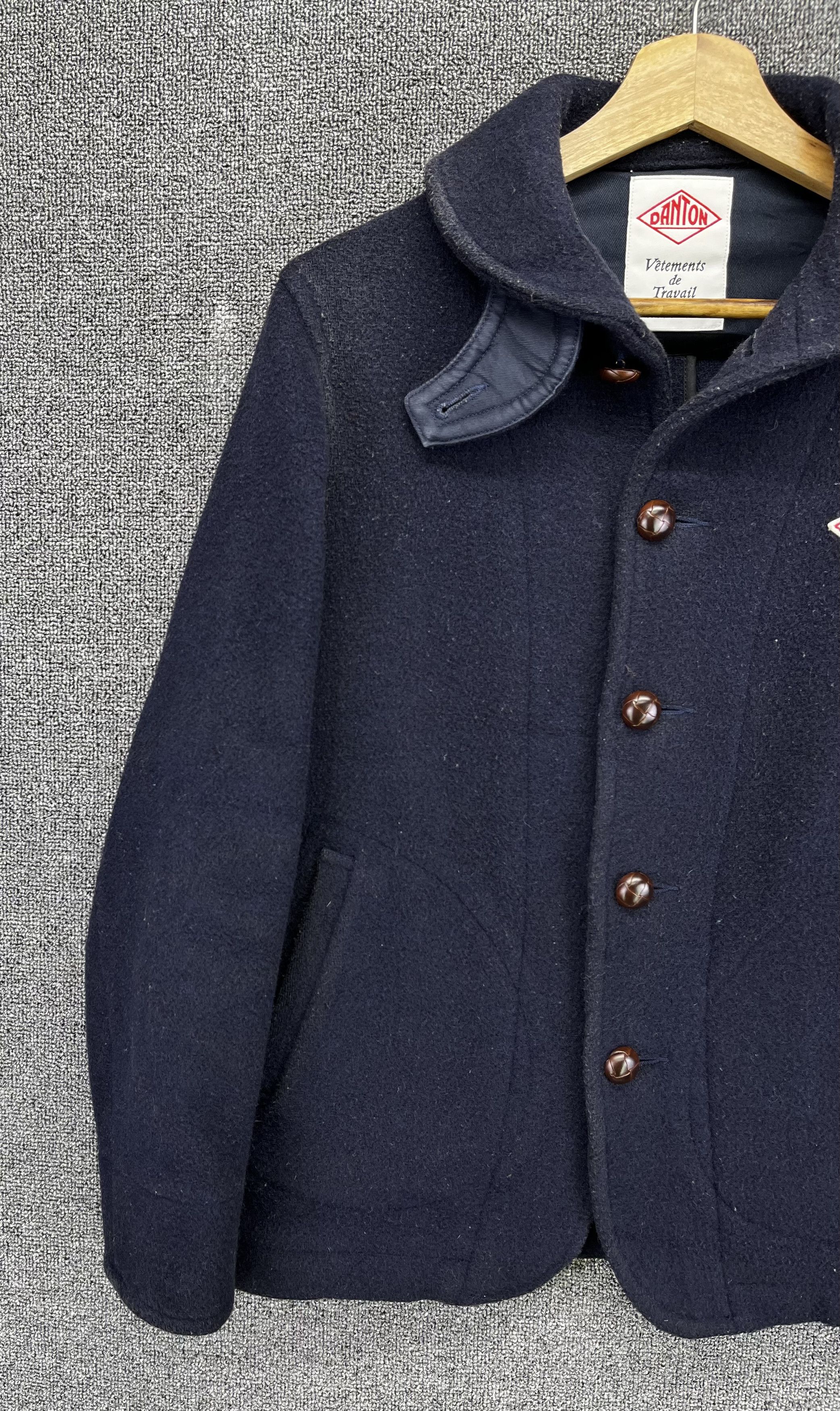 Danton Vintage Danton Rare Fleece Button Up Jacket Size XS / US 0-2 / IT 36-38 - 3 Thumbnail