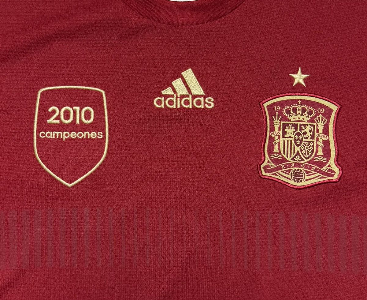 Adidas Spain 2013 2014 Football Shirt Soccer Jersey Adidas Size US M / EU 48-50 / 2 - 7 Thumbnail
