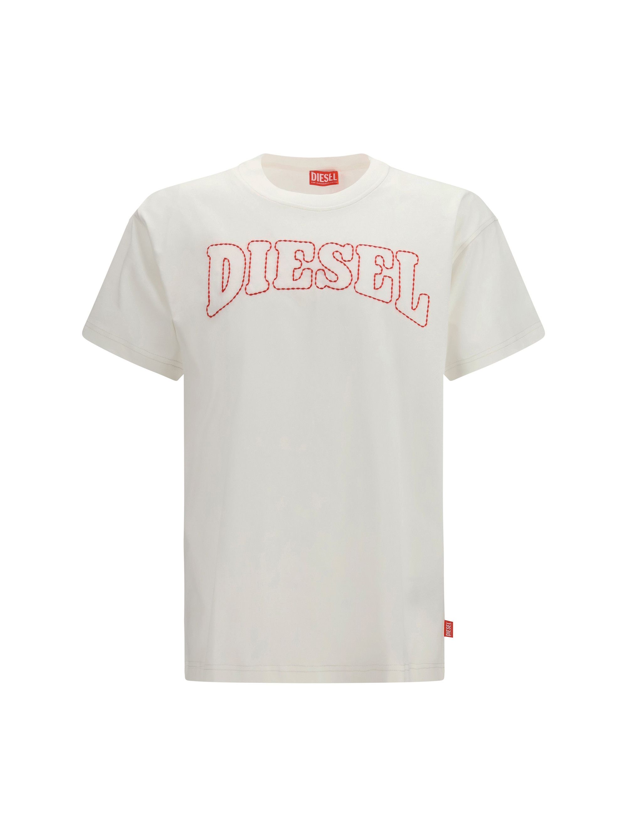 Diesel T-Norm-V10 Logo Stitching T-Shirt Size US L / EU 52-54 / 3 - 1 Thumbnail