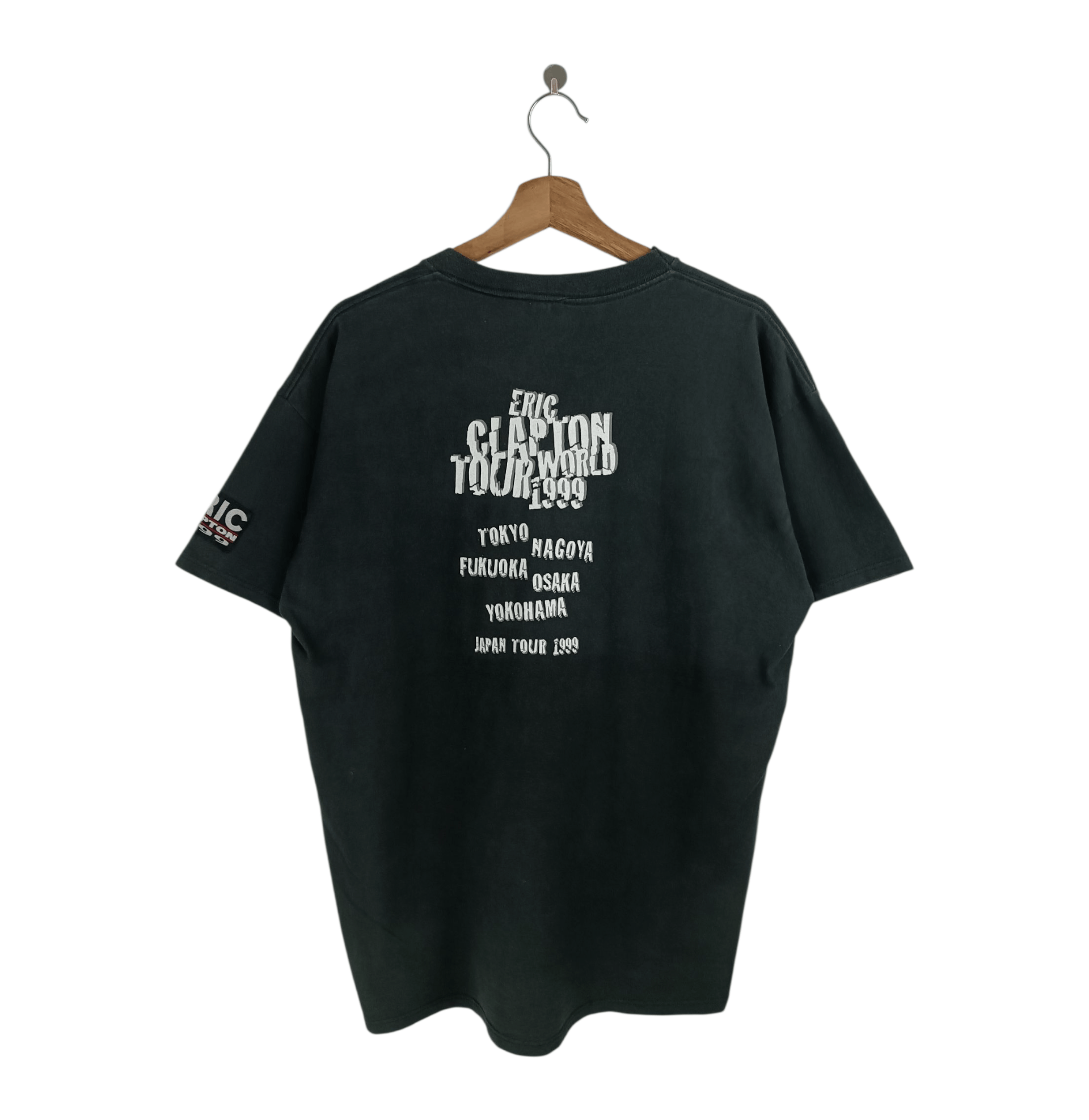 Band Tees VINTAGE 90'S ERIC CLAPTON JAPAN TOUR VERY RARE ROCK BEATLES Size US L / EU 52-54 / 3 - 2 Thumbnail
