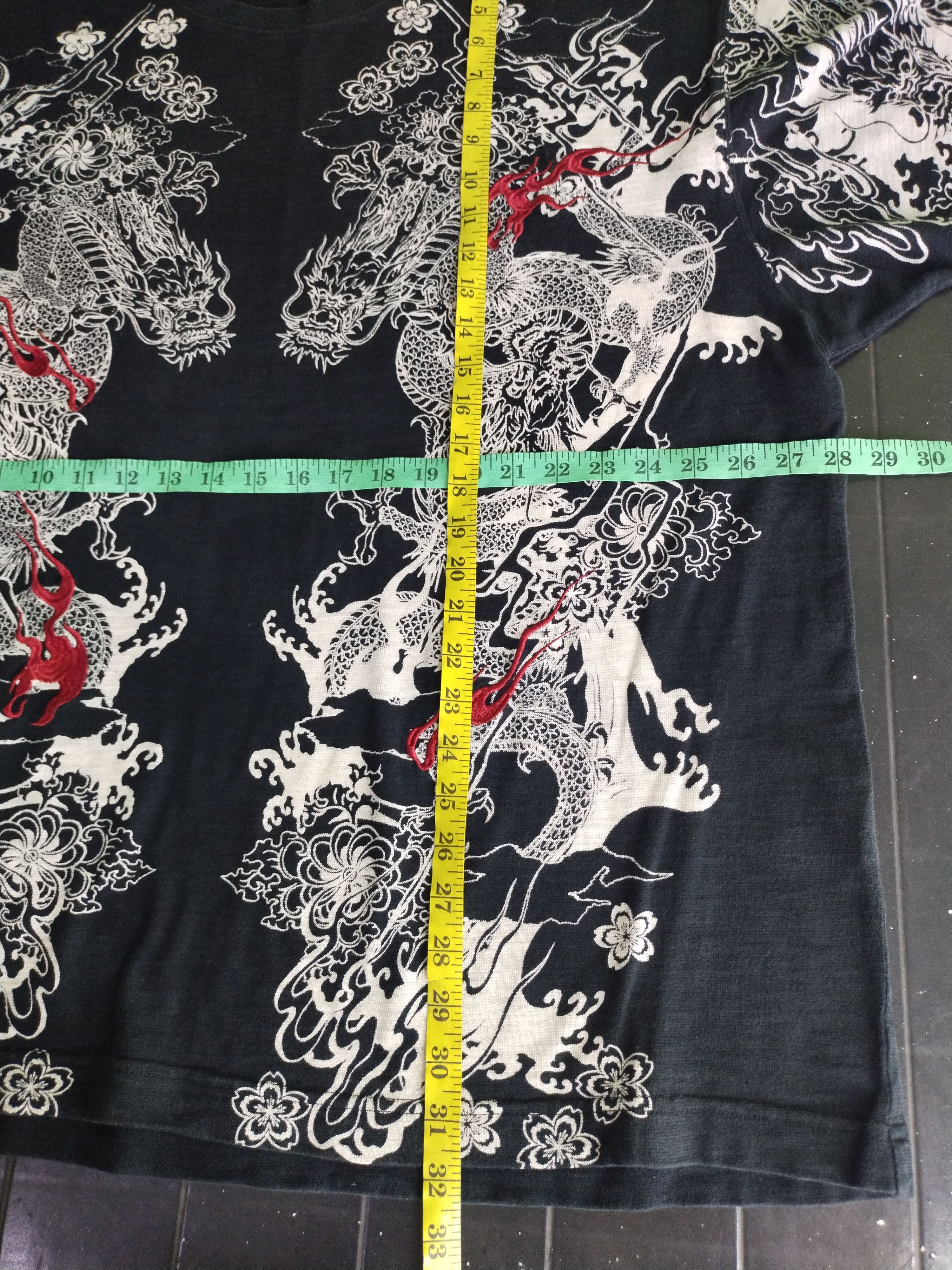 Karakuri Tamashii Rare Vintage Sukajan Dragon Overprint Karakuri Tamashi Tee Size US XL / EU 56 / 4 - 11 Thumbnail