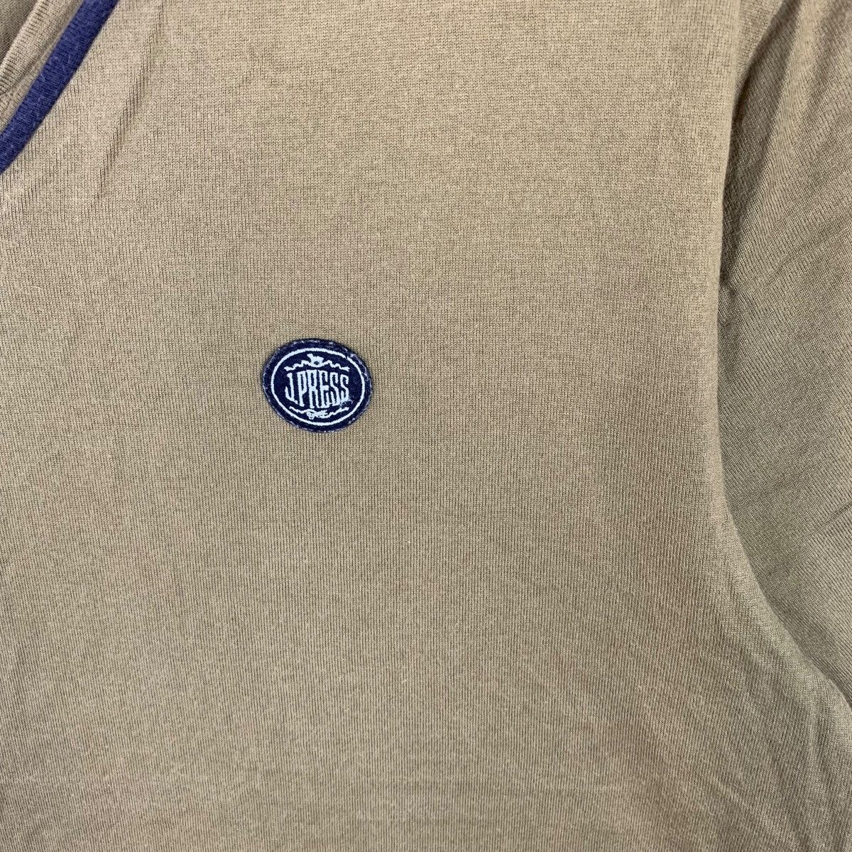 J. Press Vintage J. PRESS CAMBRIDGE Natural Sun Faded Tee Shirt Top Size US M / EU 48-50 / 2 - 5 Thumbnail
