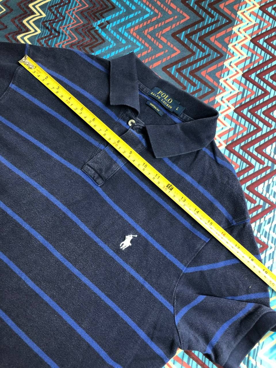 Polo Ralph Lauren Polo Ralph Lauren Striped Polo T-shirt Size US L / EU 52-54 / 3 - 10 Thumbnail