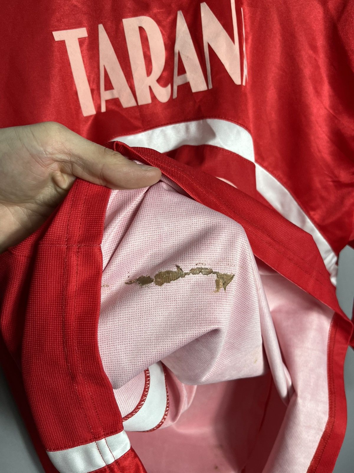 Lotto Sport Piacenza Calcio 2003 2004 Tarana #33 long sleeve jersey Size US XL / EU 56 / 4 - 16 Thumbnail