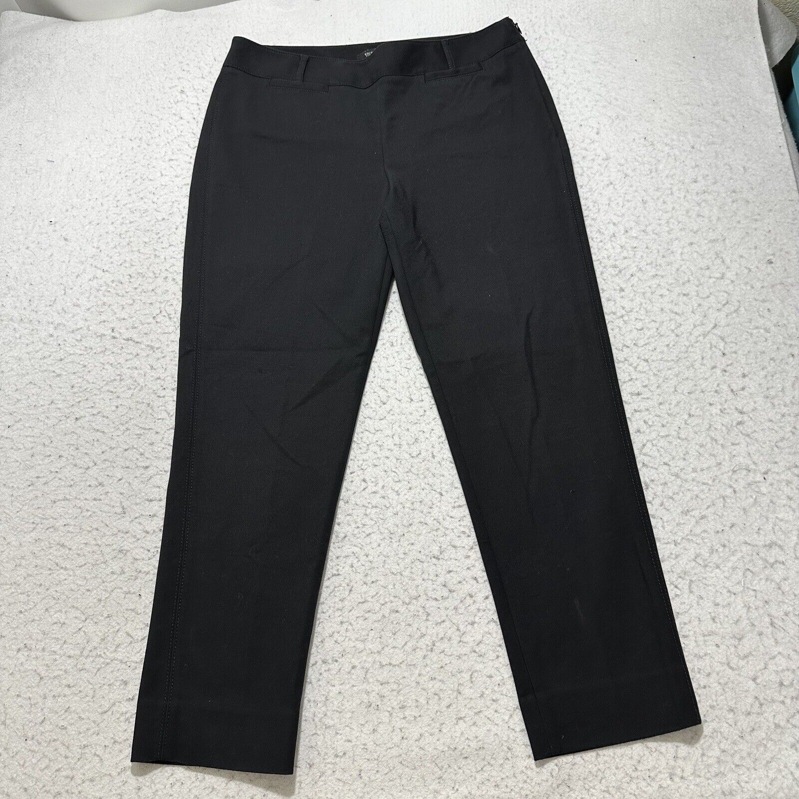 White House Black Market White House Black Marjet Women's Dress Pants Black  Stretchy Back Pockets 12 | Grailed