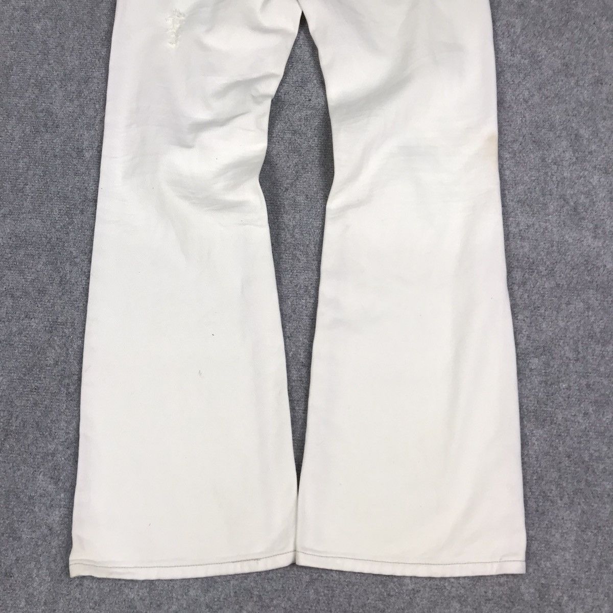 If Six Was Nine × Japanese Brand × Tornado Mart SNUFF DENIM JAPAN STYLE DISTRESSED BOOTCUT PANTS Size US 32 / EU 48 - 11 Thumbnail