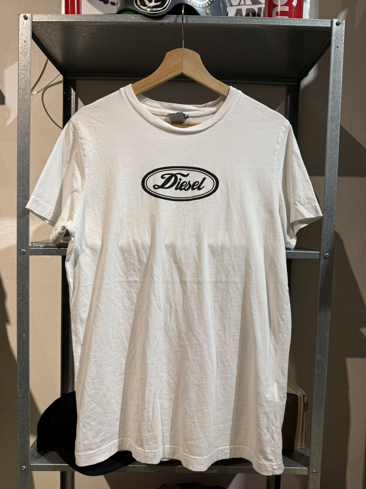 Diesel Diesel Logo Ripoff Ford Japan White Tee Size M / US 6-8 / IT 42-44 - 2 Thumbnail