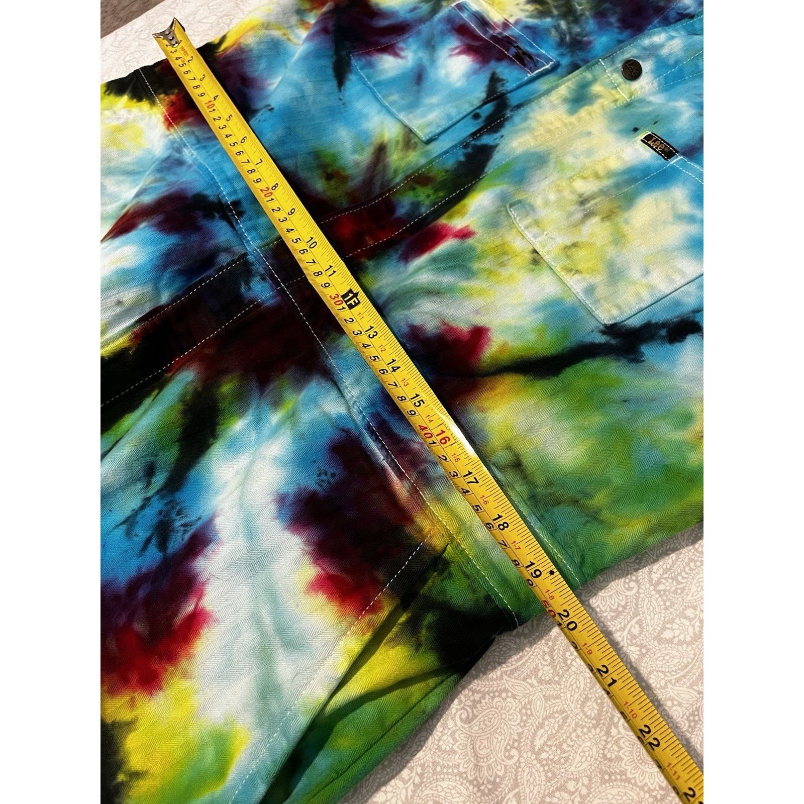 Lee Lee Union Alls Coveralls XL Tie Dye Workwear Jumpsuit Size US 40 / EU 56 - 14 Thumbnail