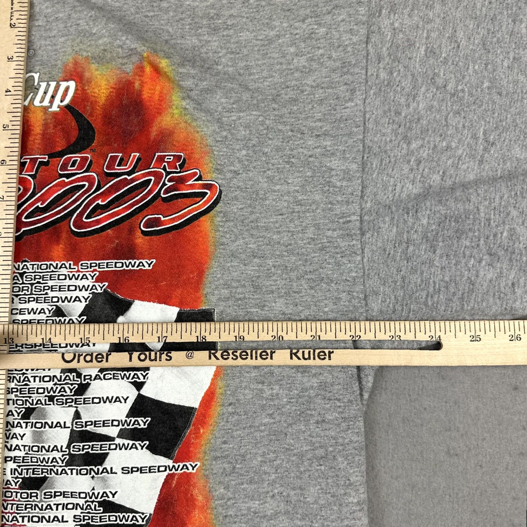 Chase Authentics VINTAGE Chase Authentics NASCAR Winston Cup Shirt Mens XL Gray Turning Up Heat Tour 2003 00s Size US XL / EU 56 / 4 - 7 Thumbnail