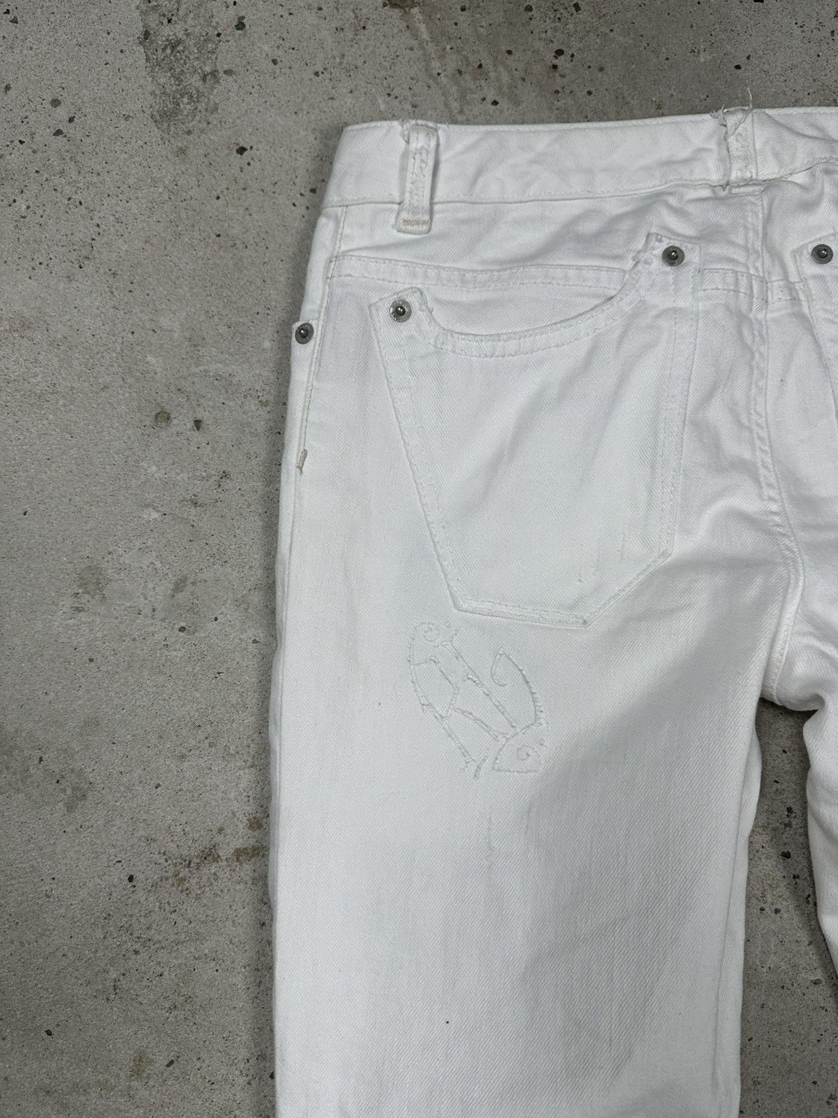 Polo Ralph Lauren × Vintage Vintage Y2K Ralph Lauren Reworked Patched Denim Pants Jeans Size US 27 - 17 Thumbnail