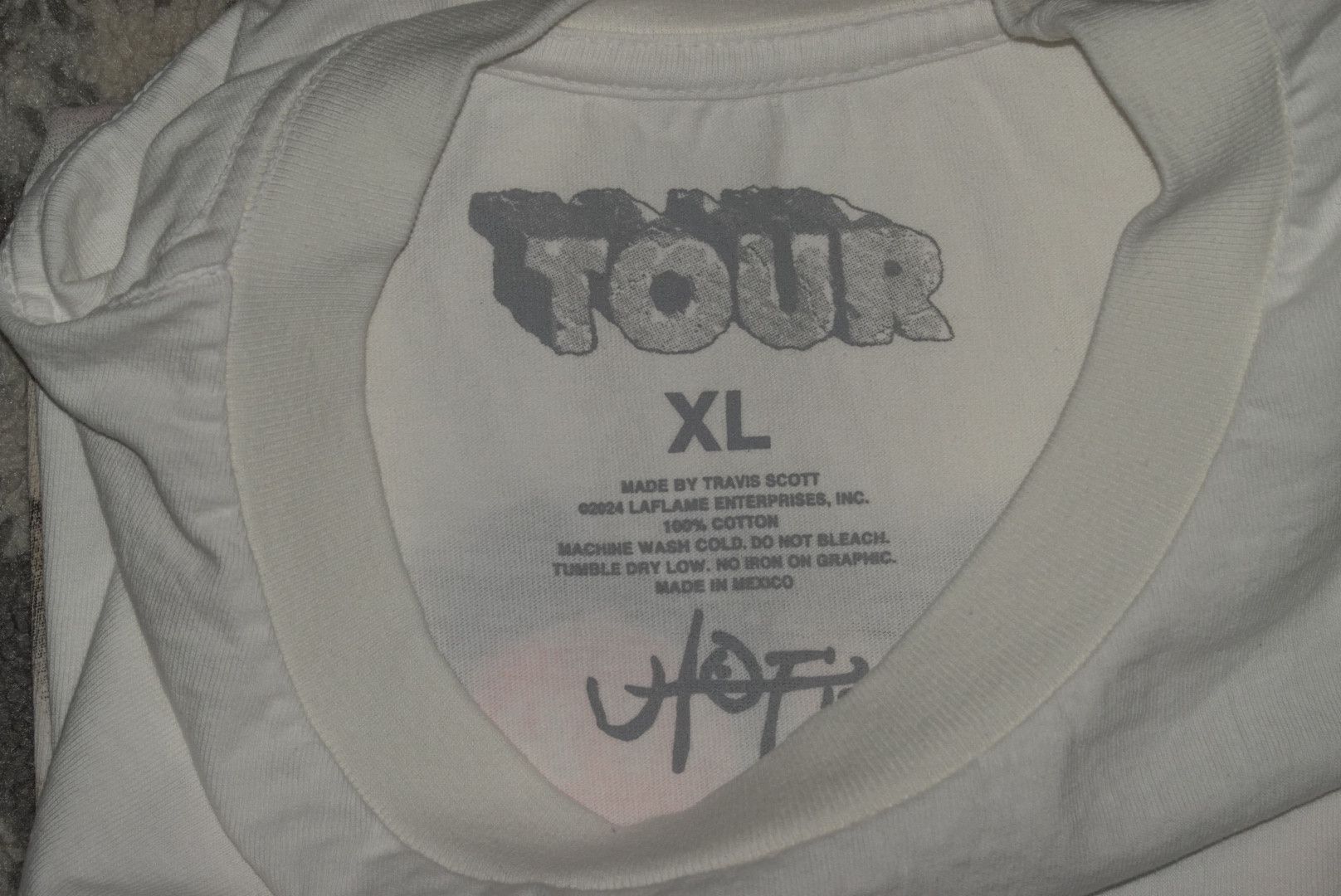 Nike × Travis Scott RARE TRAVIS SCOTT TEE SZ XL Size US XL / EU 56 / 4 - 3 Thumbnail