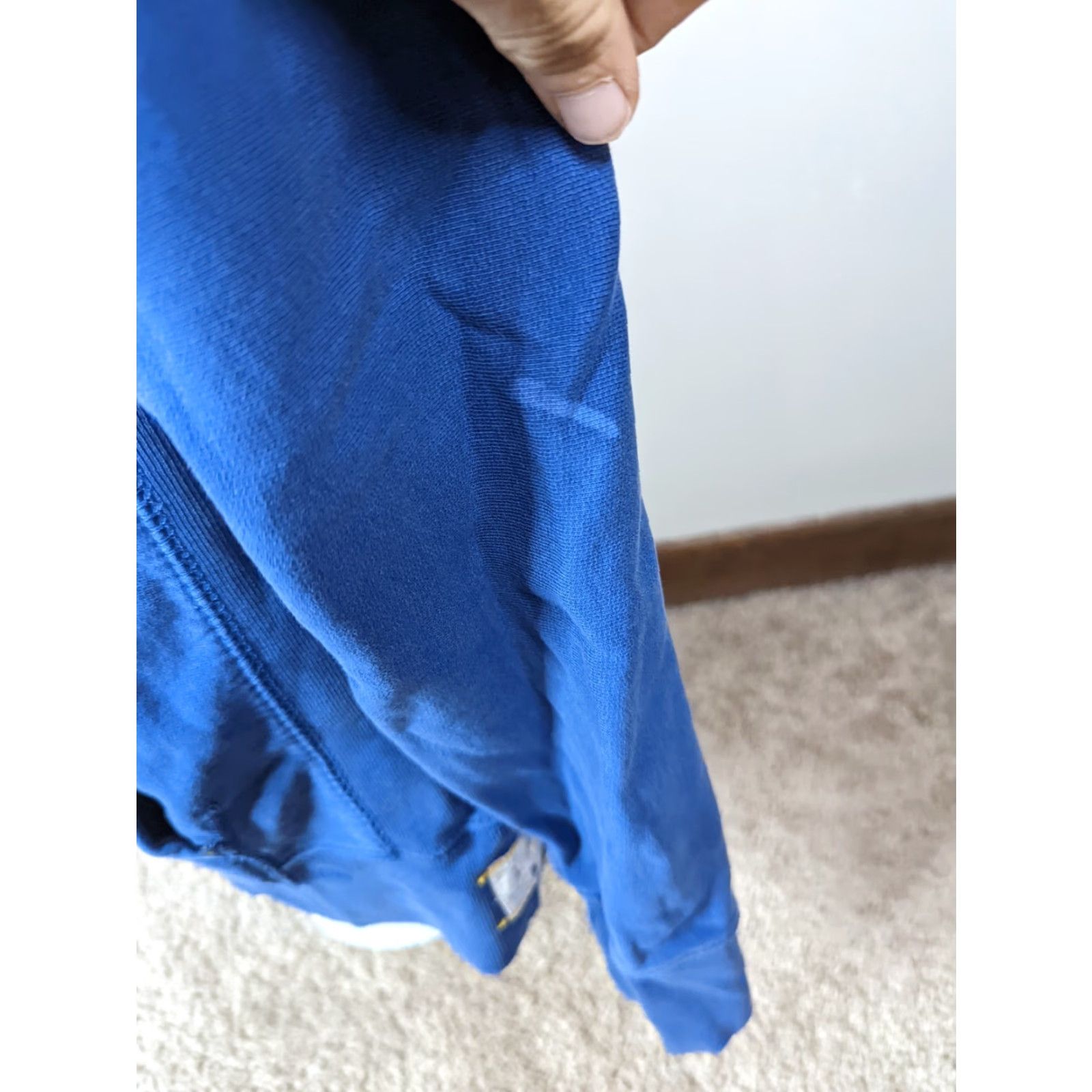 Vintage American Eagle Hoodie Pullover Sweatshirt Blue Embroidered Size L Mens Size US L / EU 52-54 / 3 - 5 Thumbnail