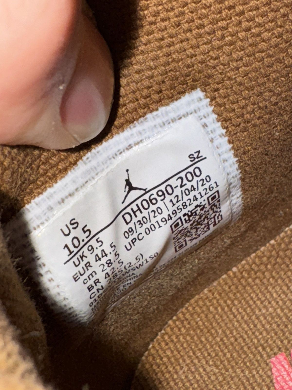 Jordan Brand Size 10.5 – Jordan 6 Travis Scott British Khaki OG Box 9/10 Size US 10.5 / EU 43-44 - 8 Thumbnail